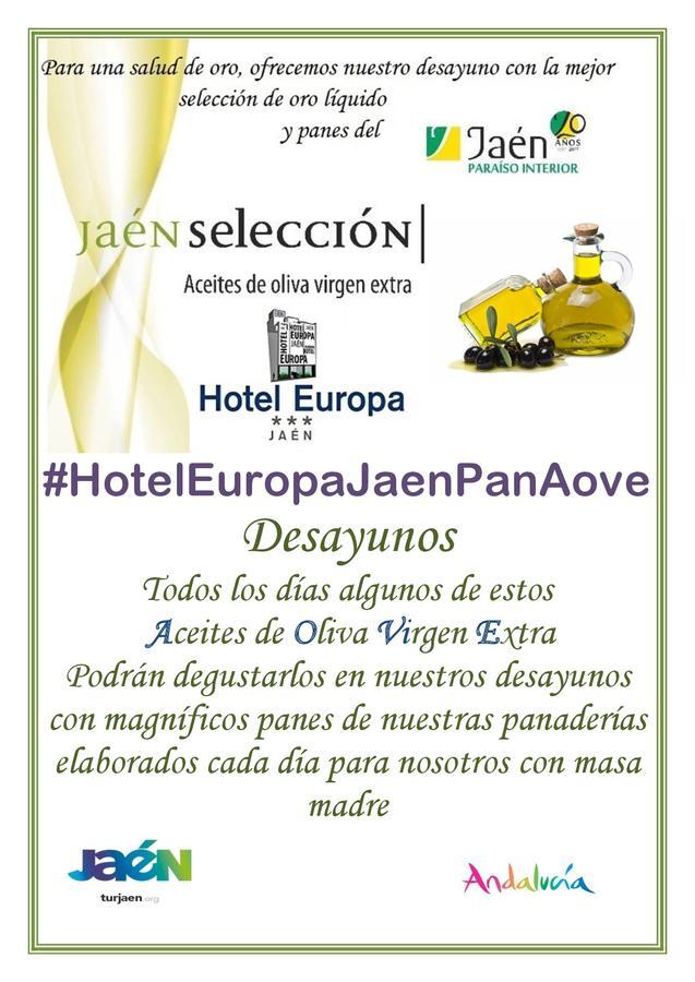 Hotel Europa Jaén Exterior foto